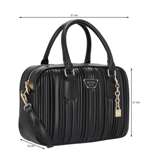 Bolsa de Mano WESTIES Hbdupontwe  Sintetico Color Negro