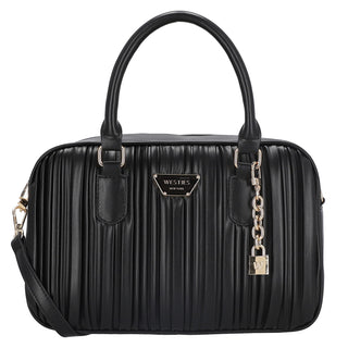 Bolsa de Mano WESTIES Hbdupontwe  Sintetico Color Negro