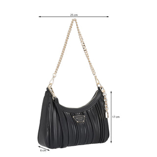 Bolsa Shoulder WESTIES Hbsantolla2we  Sintetico Color Negro