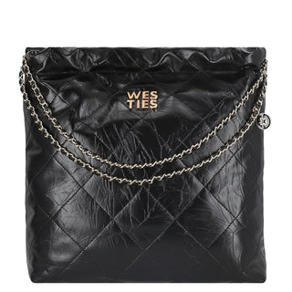 Bolsa Tote WESTIES Hbjanerwe  Sintetico Color Negro