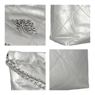 Bolsa Tote WESTIES Hbjanerwe  Sintetico Color Metalico