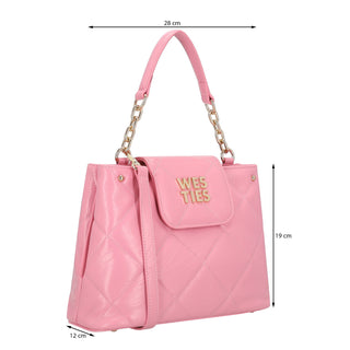 Bolsa de Mano WESTIES Hbzetinawe  Sintetico Color Rosa
