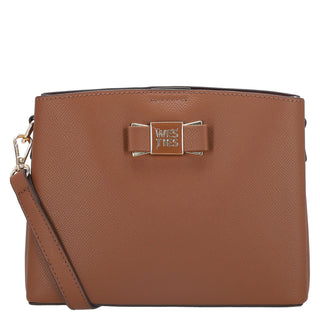 Bolsa Crossbody WESTIES Hbpintowe  Sintetico Color Cafe