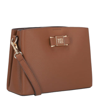 Bolsa Crossbody WESTIES Hbpintowe  Sintetico Color Cafe