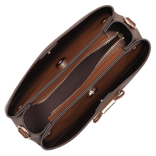Bolsa Crossbody WESTIES Hbpintowe  Sintetico Color Cafe