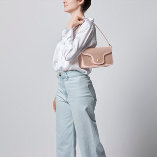 Bolsa Shoulder WESTIES Hbflopywe  Textil Color Rosa