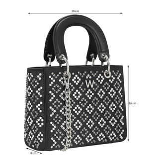 Bolsa de Mano WESTIES Hbfioree4we  Textil Color Negro