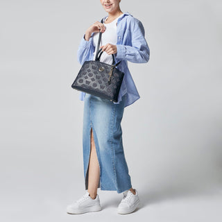 Bolsa de Mano WESTIES Hbaotowe  Sintetico mo Color Azul