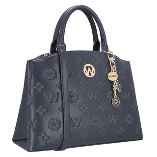 Bolsa de Mano WESTIES Hbaotowe  Sintetico mo Color Azul
