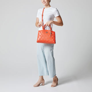 Bolsa de Mano WESTIES Hbaotowe  Sintetico mo Color Naranja