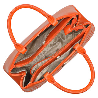 Bolsa de Mano WESTIES Hbaotowe  Sintetico mo Color Naranja