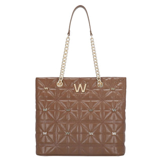 Bolsa Tote WESTIES Hbochoku2we  Sintetico Color Cafe