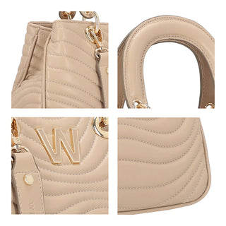 Bolsa de Mano WESTIES Hblippia2we  Sintetico Color Beige