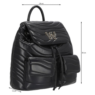 Mochila WESTIES Hbismaliawe  Sintetico Color Negro