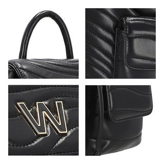 Mochila WESTIES Hbismaliawe  Sintetico Color Negro