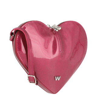 Bolsa Crossbody WESTIES Hbnayahwe  Charol sintético Color Rojo