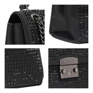 Bolsa Crossbody WESTIES Hbamarillo4we  Textil Color Negro