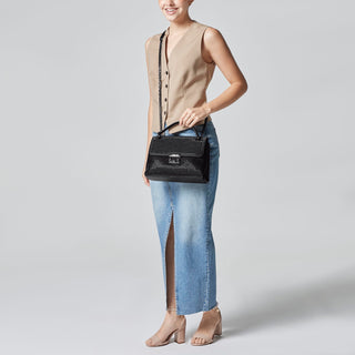 Bolsa Crossbody WESTIES Hbamarillo4we  Textil Color Negro