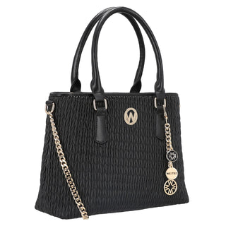 Bolsa de Mano WESTIES Hbmansherrywe  Sintetico Color Negro