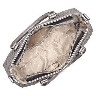 Bolsa de Mano WESTIES Hbmansherrywe  Sintetico Color Metalico