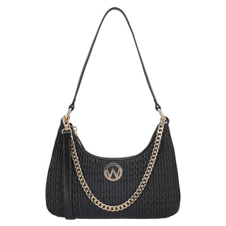 Bolsa Shoulder WESTIES Hbkurotsuruwe  Sintetico Color Negro