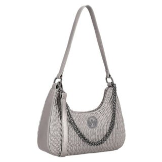 Bolsa Shoulder WESTIES Hbkurotsuruwe  Sintetico Color Metalico