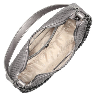 Bolsa Shoulder WESTIES Hbkurotsuruwe  Sintetico Color Metalico