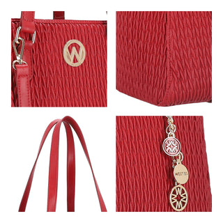 Bolsa Tote WESTIES Hbmarumietawe  Sintetico Color Rojo