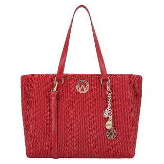 Bolsa Tote WESTIES Hbmarumietawe  Sintetico Color Rojo