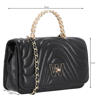Cartera WESTIES Hbjulinkawe  Sintetico Color Negro