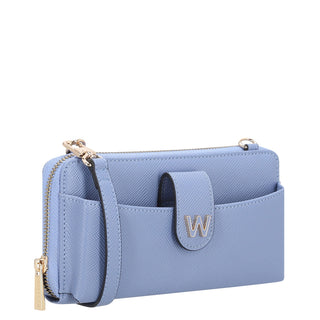 Cartera WESTIES Hbkhara2we  Sintetico Color Azul
