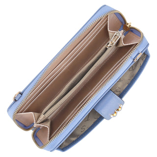 Cartera WESTIES Hbkhara2we  Sintetico Color Azul