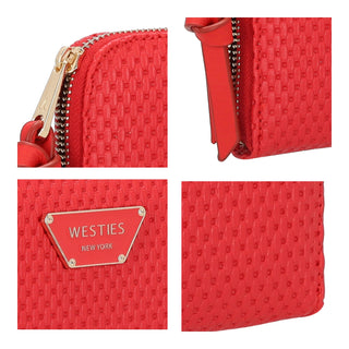 Cartera WESTIES Hbimanol40we  Sintetico Color Rojo