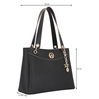 Bolsa Hobo WESTIES Hbarsene2we  Sintetico Color Negro