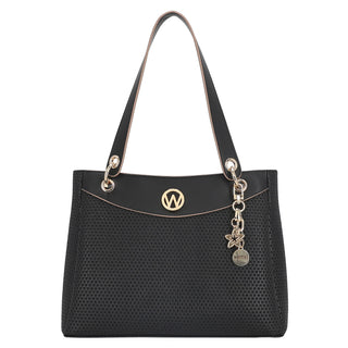 Bolsa Hobo WESTIES Hbarsene2we  Sintetico Color Negro