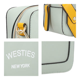 Bolsa Crossbody WESTIES Hbdofine19we  Sintetico Color Verde