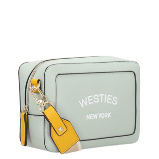 Bolsa Crossbody WESTIES Hbdofine19we  Sintetico Color Verde