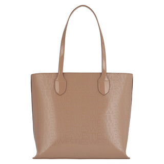Bolsa Tote WESTIES Hbhunowe  Charol piel Color Cafe