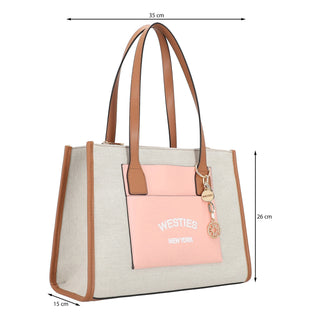 Bolsa Tote WESTIES Hbgauthier3we  Textil Color Multicolor