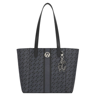 Bolsa Tote WESTIES Hblibba7we  Sintetico mo Color Negro