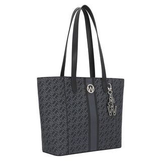 Bolsa Tote WESTIES Hblibba7we  Sintetico mo Color Negro