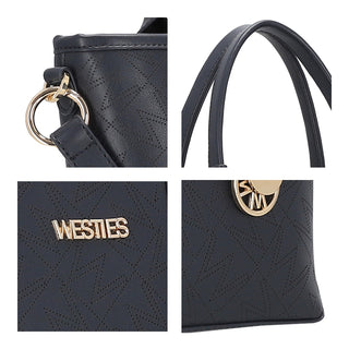 Bolsa de Mano WESTIES Hbescorpiowe  Sintetico mo Color Azul