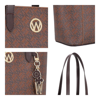 Bolsa Tote WESTIES Hblibba7we  Sintetico mo Color Cafe