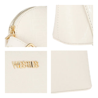 Bolsa Crossbody WESTIES Hbsalmina7we  Charol piel Color Blanco