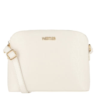 Bolsa Crossbody WESTIES Hbsalmina7we  Charol piel Color Blanco