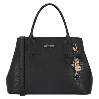 Bolsa de Mano WESTIES Hbramoswe  Sintetico Color Negro