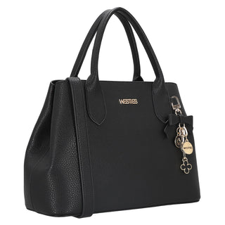 Bolsa de Mano WESTIES Hbramoswe  Sintetico Color Negro