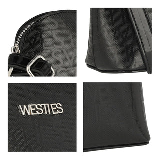 Bolsa Crossbody WESTIES Hbsalmina7we  Charol piel Color Negro