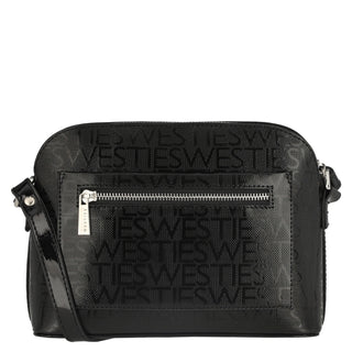 Bolsa Crossbody WESTIES Hbsalmina7we  Charol piel Color Negro