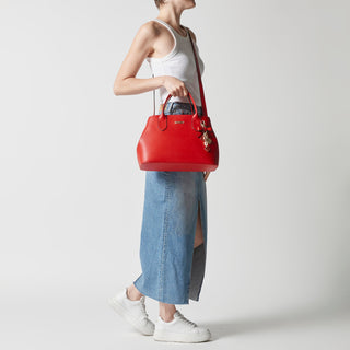 Bolsa de Mano WESTIES Hbramoswe  Sintetico Color Rojo